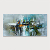 Oil Painting Hand Painted - Abstract Modern Stretched Canvas