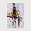 Oil Painting Hand Painted - Abstract Modern Stretched Canvas