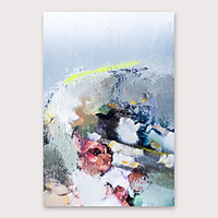 Oil Painting Hand Painted - Abstract Modern Stretched Canvas