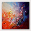 Oil Painting Hand Painted - Abstract Modern Stretched Canvas