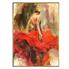 Oil Painting Hand Painted - Abstract People Comtemporary Modern Rolled Canvas (No Frame)