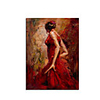 Oil Painting Hand Painted - Abstract People Comtemporary Modern Rolled Canvas (No Frame)