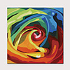 Oil Painting Hand Painted - Abstract Pop Art Modern Rolled Canvas (No Frame)