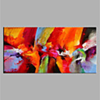 Oil Painting Hand Painted Abstract Modern Rolled Canvas Rolled Without Frame