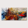 Oil Painting Hand Painted Abstract Modern Rolled Canvas Rolled Without Frame