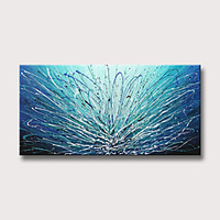 Oil Painting Hand Painted Abstract Modern Rolled Canvas Rolled Without Frame