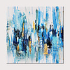 Oil Painting Hand Painted Abstract Modern Rolled Canvas Rolled Without Frame