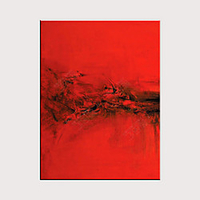 Oil Painting Hand Painted Abstract Modern Rolled Canvas Rolled Without Frame