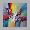 Oil Painting Hand Painted Abstract Modern Rolled Canvas Rolled Without Frame miniinthebox
