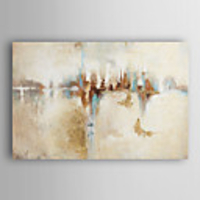 Oil Painting Hand Painted Abstract Modern Stretched Canvas With Stretched Frame