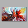 Oil Painting Hand Painted Abstract Modern Stretched Canvas With Stretched Frame