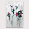 Oil Painting Hand Painted Abstract Modern Stretched Canvas With Stretched Frame