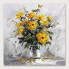 Oil Painting Hand Painted Abstract Modern Stretched Canvas With Stretched Frame