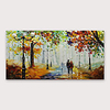 Oil Painting Hand Painted Abstract Modern Stretched Canvas With Stretched Frame