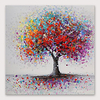 Oil Painting Hand Painted Abstract Modern Stretched Canvas With Stretched Frame
