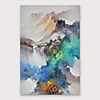Oil Painting Hand Painted Abstract Modern Stretched Canvas With Stretched Frame