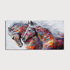 Oil Painting Hand Painted Abstract Modern Stretched Canvas With Stretched Frame