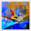Oil Painting Hand Painted Abstract Modern Stretched Canvas With Stretched Frame