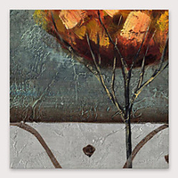 Oil Painting Hand Painted Abstract Modern Stretched Canvas With Stretched Frame