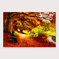 Oil Painting Hand Painted Abstract Modern Stretched Canvas With Stretched Frame