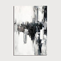 Oil Painting Hand Painted Abstract Modern Stretched Canvas With Stretched Frame