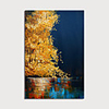 Oil Painting Hand Painted Abstract Modern Stretched Canvas With Stretched Frame