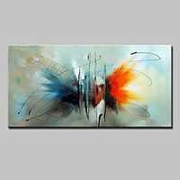 Oil Painting Hand Painted Abstract Modern Stretched Canvas With Stretched Frame or Rolled Without Frame
