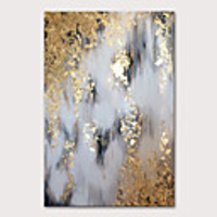 Oil Painting Hand Painted Abstract Pop Art Modern Rolled Canvas Rolled Without Frame
