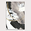 Oil Painting Hand Painted Abstract Pop Art Modern Stretched Canvas With Stretched Frame