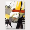 Oil Painting Hand Painted Abstract Vintage Modern Rolled Canvas Rolled Without Frame