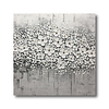 Oil Painting Hand Painted Canvas Abstract High Quality Wall Art Modern Rolled Without Frame White Blossom Grey