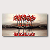 Oil Painting Hand Painted Horizontal Abstract Abstract Landscape Comtemporary Modern Stretched Canvas