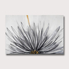 Oil Painting Hand Painted Horizontal Abstract Floral / Botanical Modern Rolled Canvas (No Frame)