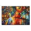 Oil Painting Hand Painted Horizontal Abstract Landscape Modern Rolled Canvas (No Frame) miniinthebox