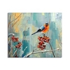 Oil Painting Hand Painted Horizontal Abstract Modern Rolled Canvas (No Frame) miniinthebox