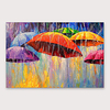 Oil Painting Hand Painted Horizontal Abstract Modern Stretched Canvas