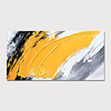 Oil Painting Hand Painted Horizontal Abstract Modern Stretched Canvas