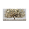Oil Painting Hand Painted Horizontal Floral / Botanical Modern Rolled Canvas (No Frame) miniinthebox