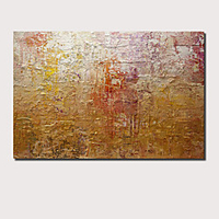 Oil Painting Hand Painted Horizontal Panoramic Abstract Landscape Comtemporary Modern Stretched Canvas