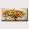 Oil Painting Hand Painted Landscape Floral / Botanical Modern Rolled Canvas Rolled Without Frame
