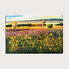 Oil Painting Hand Painted Landscape Floral / Botanical Modern Rolled Canvas Rolled Without Frame