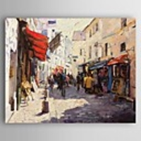 Oil Painting Hand Painted Landscape Modern Stretched Canvas With Stretched Frame