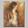 Oil Painting Hand Painted People Nude Modern European Style Stretched Canvas With Stretched Frame