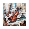 Oil Painting Hand Painted Square Abstract Still Life Modern Stretched Canvas miniinthebox