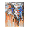 Oil Painting Hand Painted Vertical Abstract Animals Modern Rolled Canvas (No Frame) miniinthebox