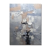Oil Painting Hand Painted Vertical Abstract Comtemporary Modern Stretched Canvas