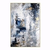 Oil Painting Hand Painted Vertical Abstract Landscape Comtemporary Modern Rolled Canvas (No Frame)