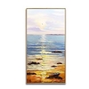 Oil Painting Hand Painted Vertical Abstract Landscape Modern Rolled Canvas (No Frame) miniinthebox