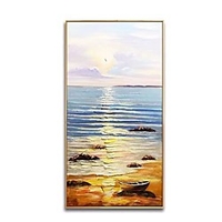 Oil Painting Hand Painted Vertical Abstract Landscape Modern Rolled Canvas (No Frame) miniinthebox