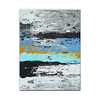 Oil Painting Hand Painted Vertical Abstract Modern Rolled Canvas (No Frame) miniinthebox